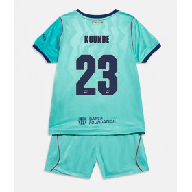 Dětské fotbalový komplet Barcelona Jules Kounde #23 Tretí košile 2026-27 Krátkým Rukávem